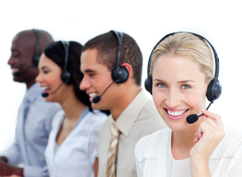 Customer service team